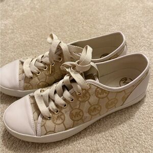 Michael Kors gold Sneakers